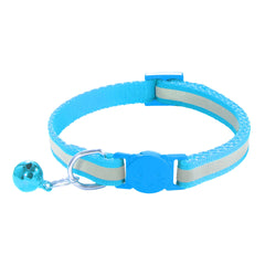 Zulinlong reflective collar sky blue boosts night visibility for safer wear.