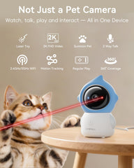 ZUMIMALL pet camera indoor 3MP image for clear monitoring