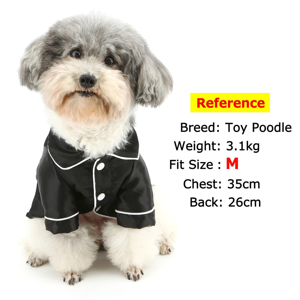 Zunea dog pajamas front button-down closeup for easy on/off.