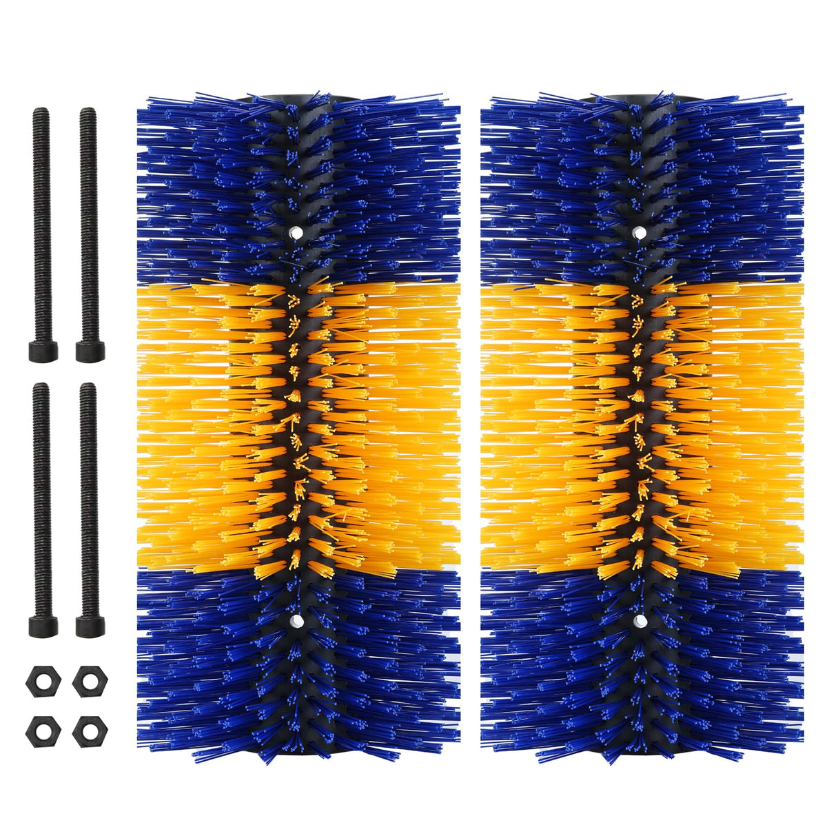 Zunzingy livestock scratching brush blue 2pcs for cattle comfort and grooming