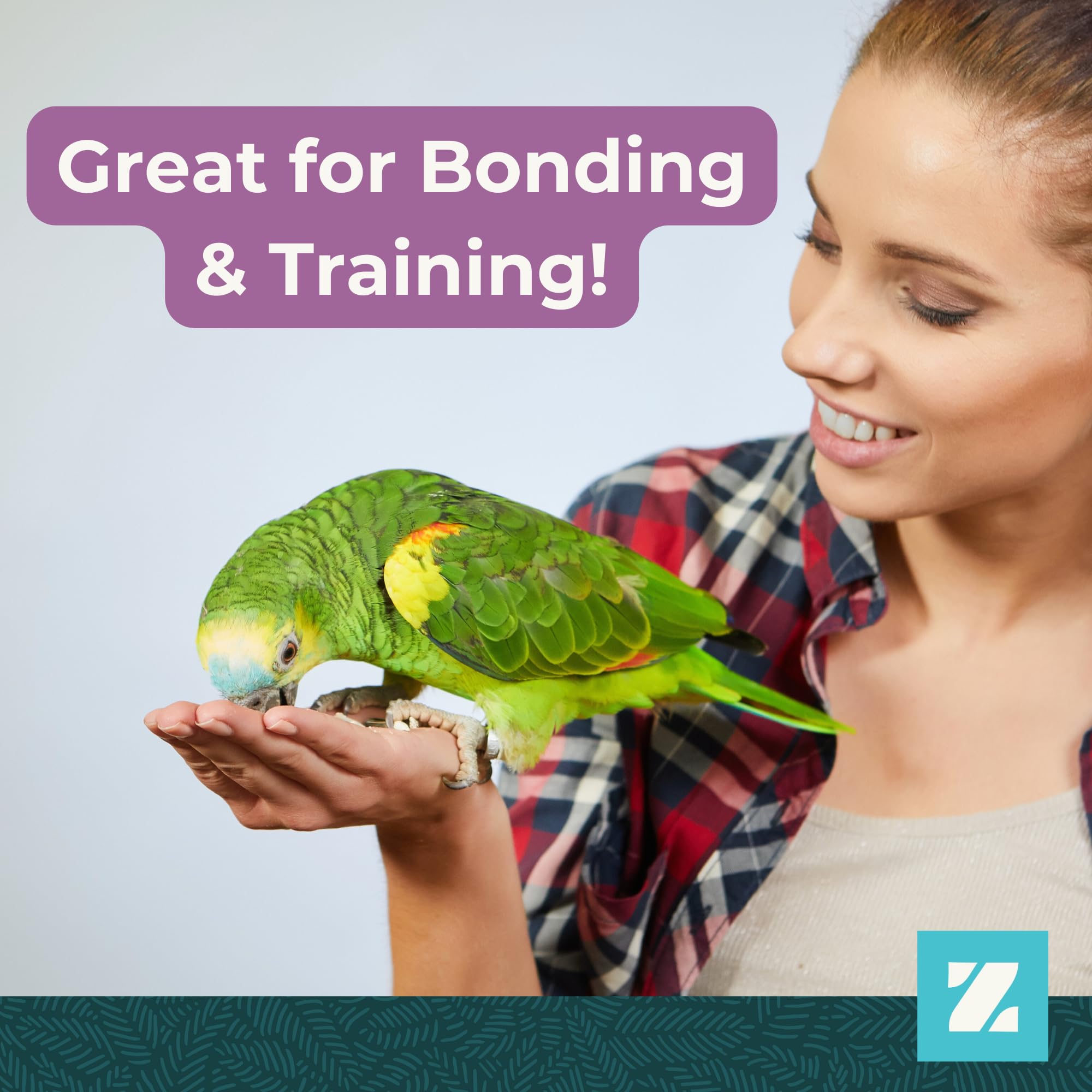 ZuPreem Pure Fun 2lb-pack on shelf demonstrates value and bulk supply