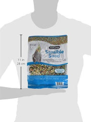 Serving portion of ZuPreem Sensible Seed ready to mix with daily diet