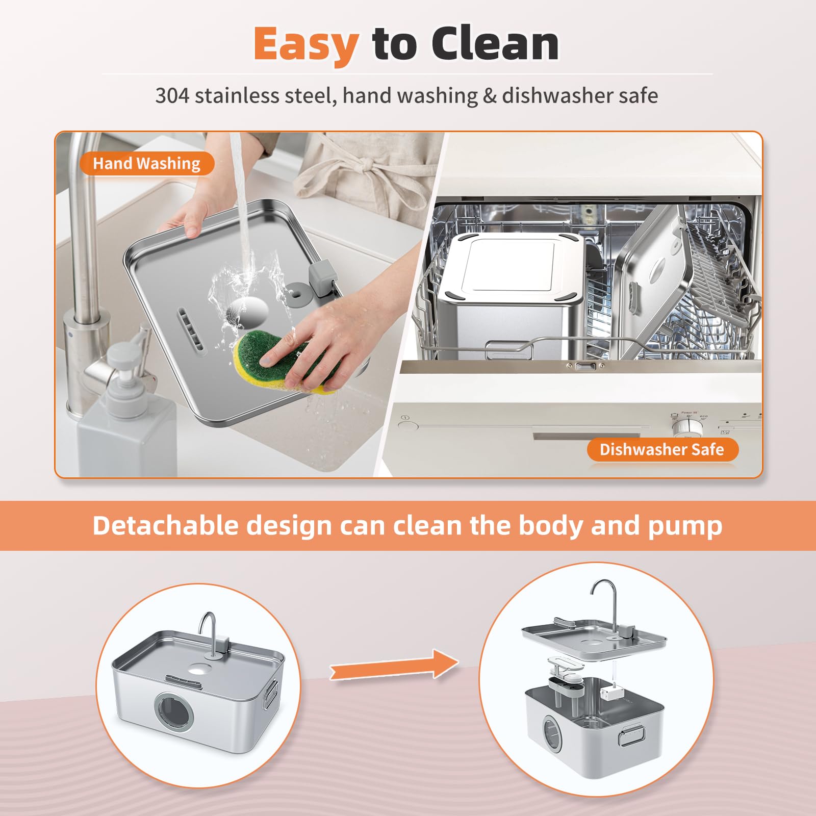 Zuqqony easy-clean design simplifies maintenance for busy owners.