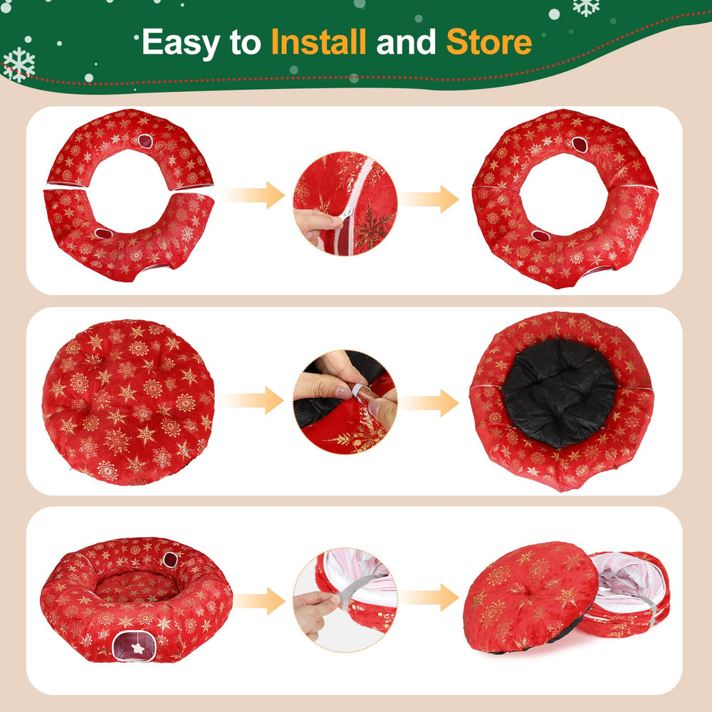 Zuqqony non-slip base and machine-washable pad ensuring stability and easy cleaning.