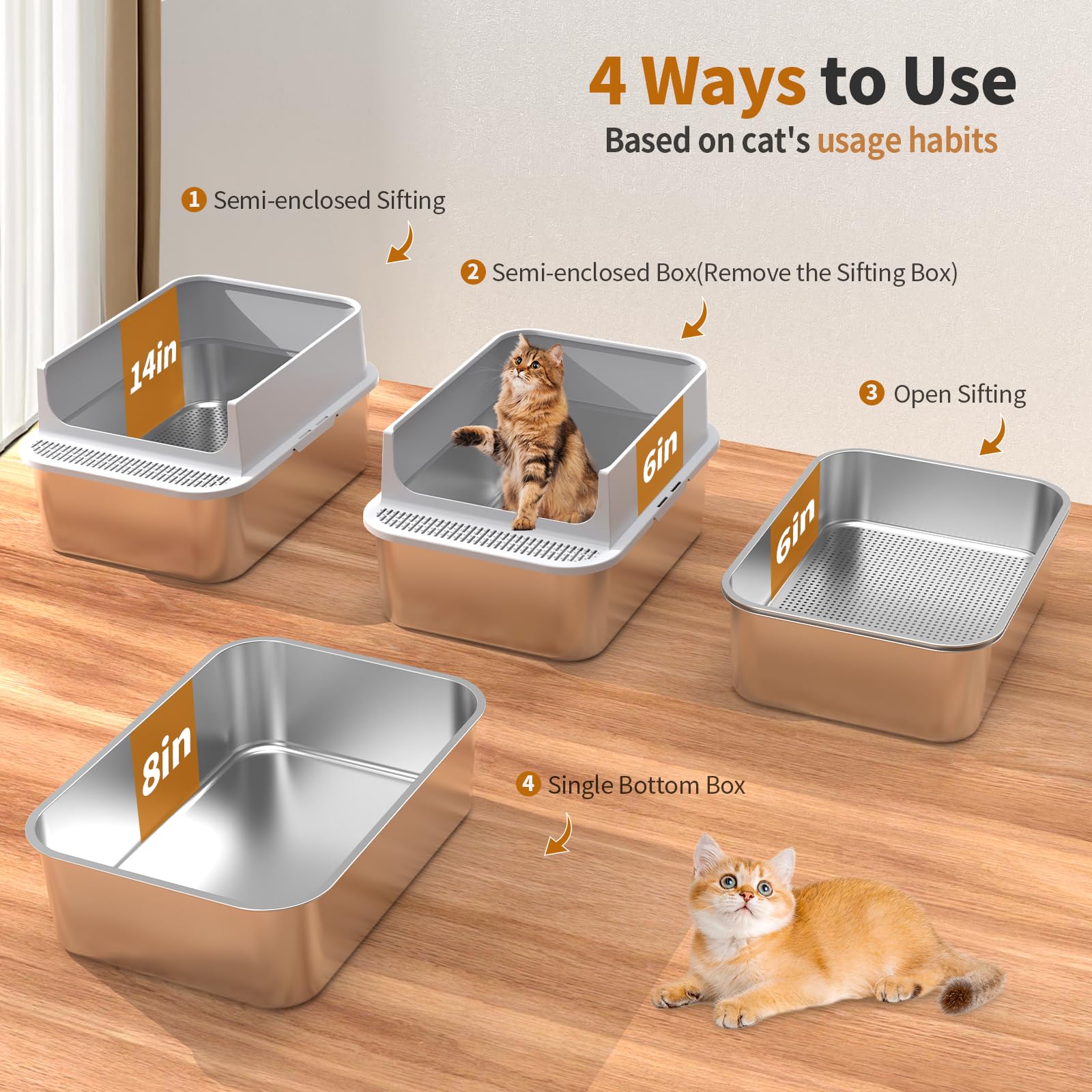 Zuqqony pine pellet sifting tray simplifies cleaning by separating sawdust.