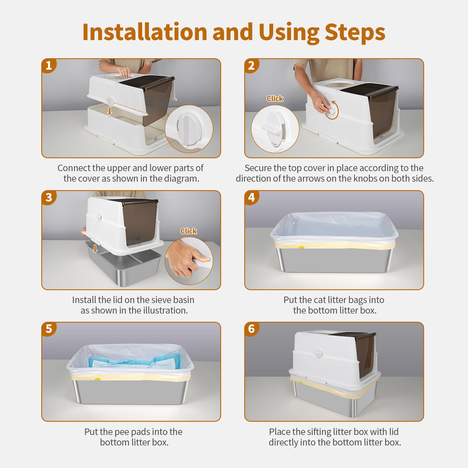 Zuqqony easy-install lid with knobs illustrates secure, simple assembly.