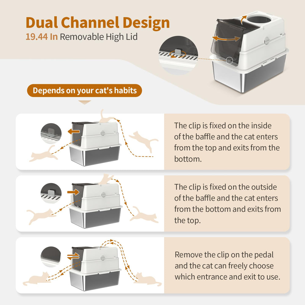 Zuqqony polished stainless surface is easy to wipe and resists staining.