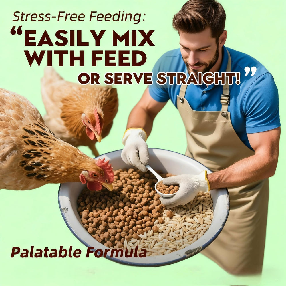 ZURPRISE 1lb pouch ensures long-term supply for small flocks.