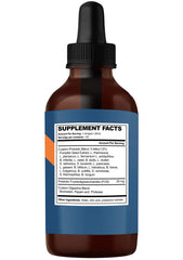 ZuvaPet Probiotics pumpkin ingredient label signaling natural digestive support.