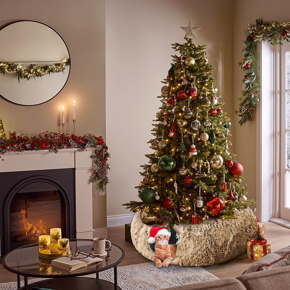 ZVBEK cat tunnel double-exit design for interactive games and peekaboo fun