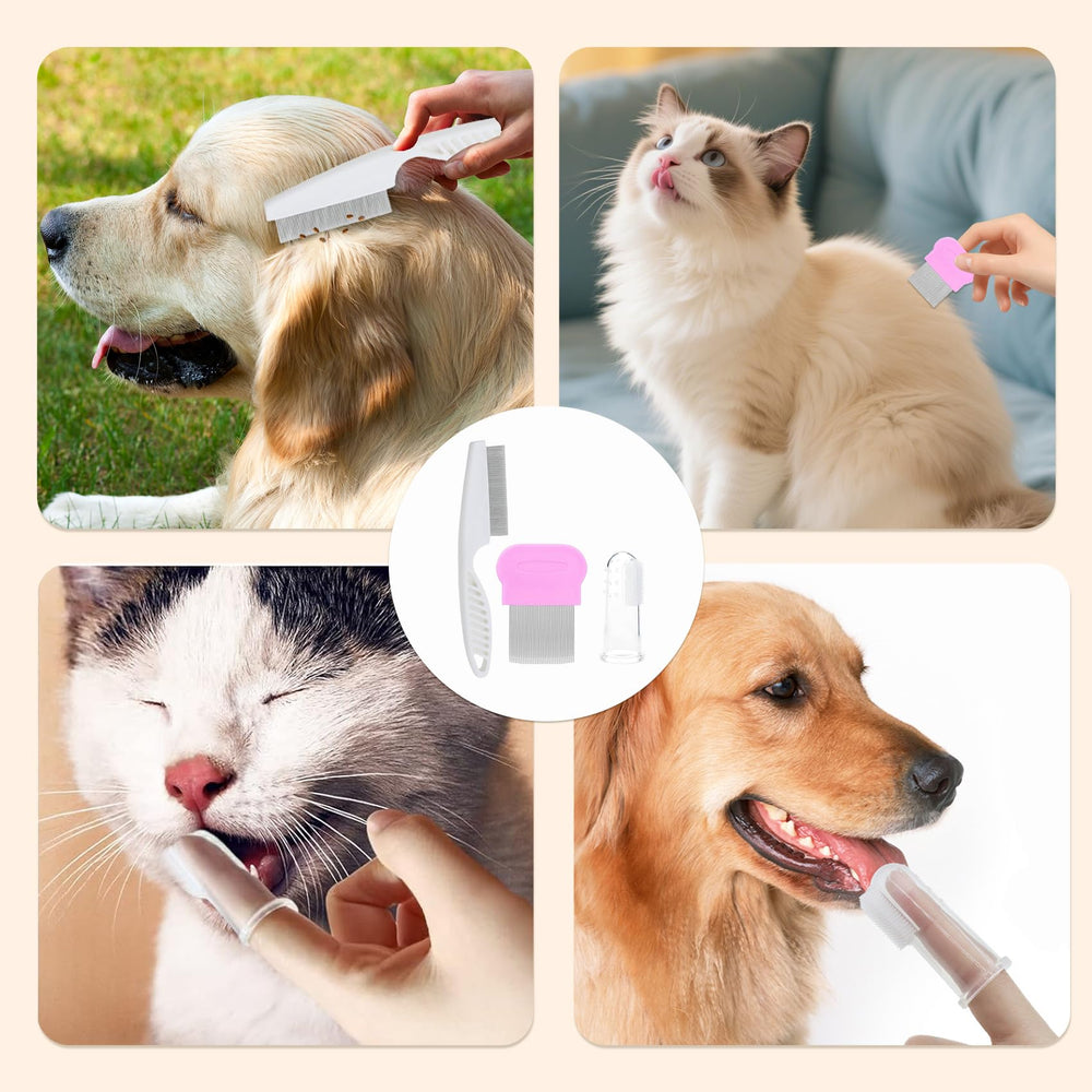 Zyluria grooming massage closeup showing soothing touch during brushing