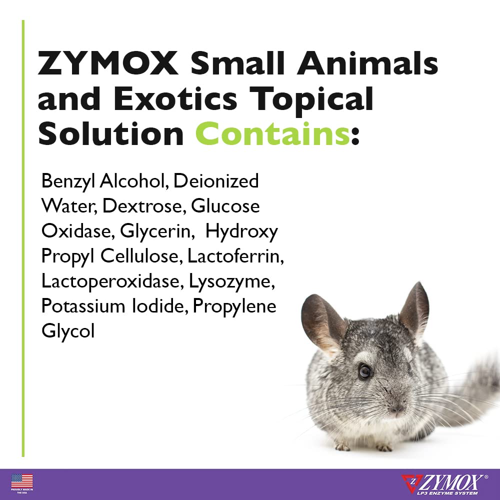 Applying Zymox to a dog's ear for soothing relief and comfort