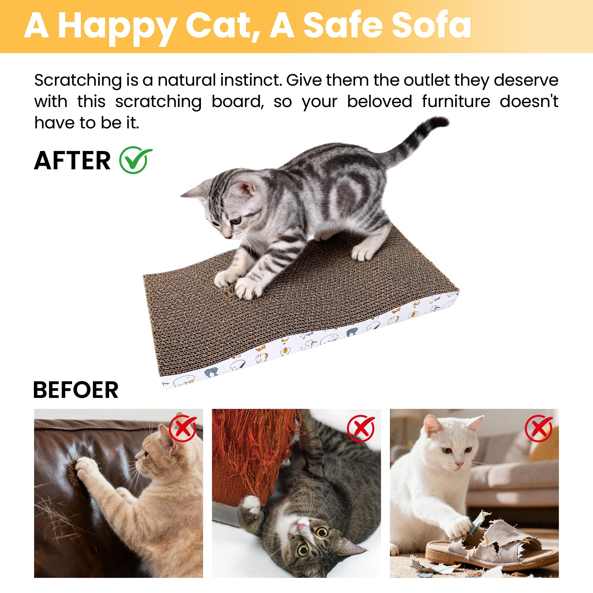Zynfylus cat scratcher kitty-relaxation view with a curved lounge area.