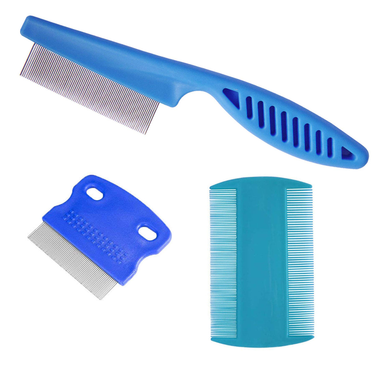 zyoung 3pc pet comb tear stain remover set for safe grooming around dog eyes