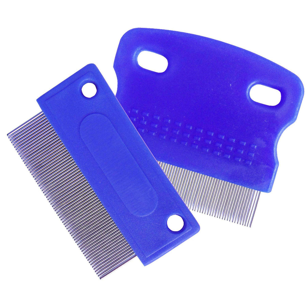 zYoung Tear Stain Remover dog comb 2-pack for easy at-home grooming.