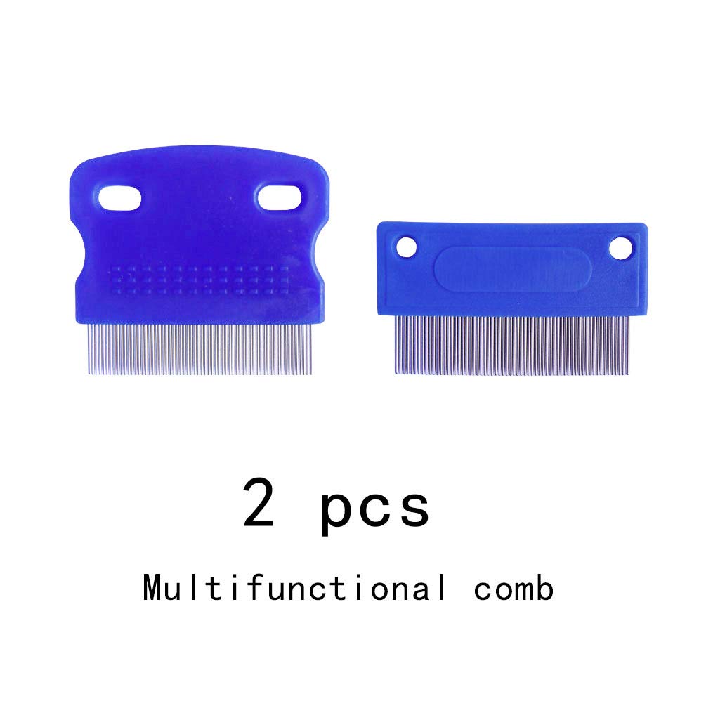 zYoung Tear Stain Remover dog comb ergonomic-handle highlights comfortable grip during eye-cleaning sessions.