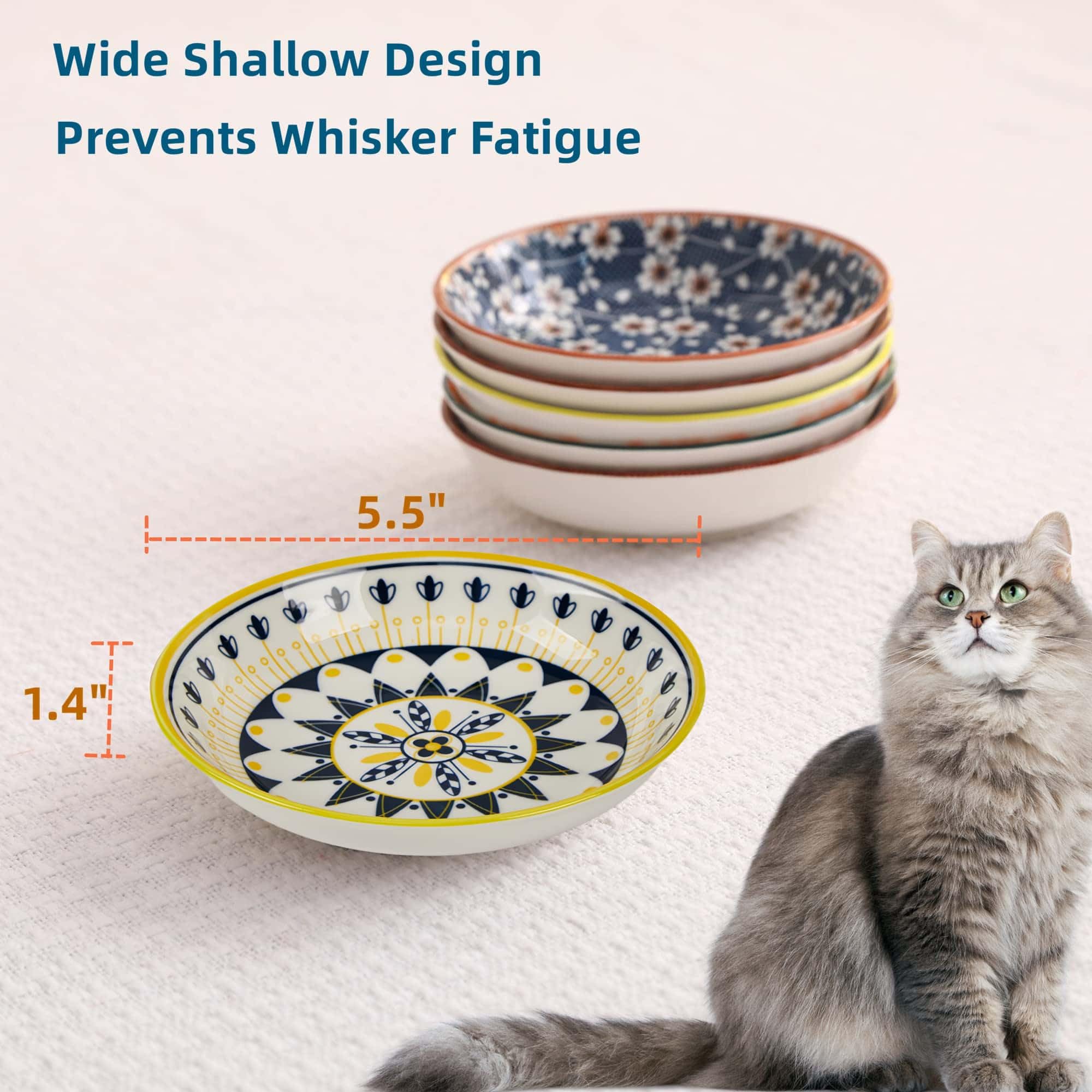 ZYUTONG ceramic cat dish made from non-toxic material for safe dining