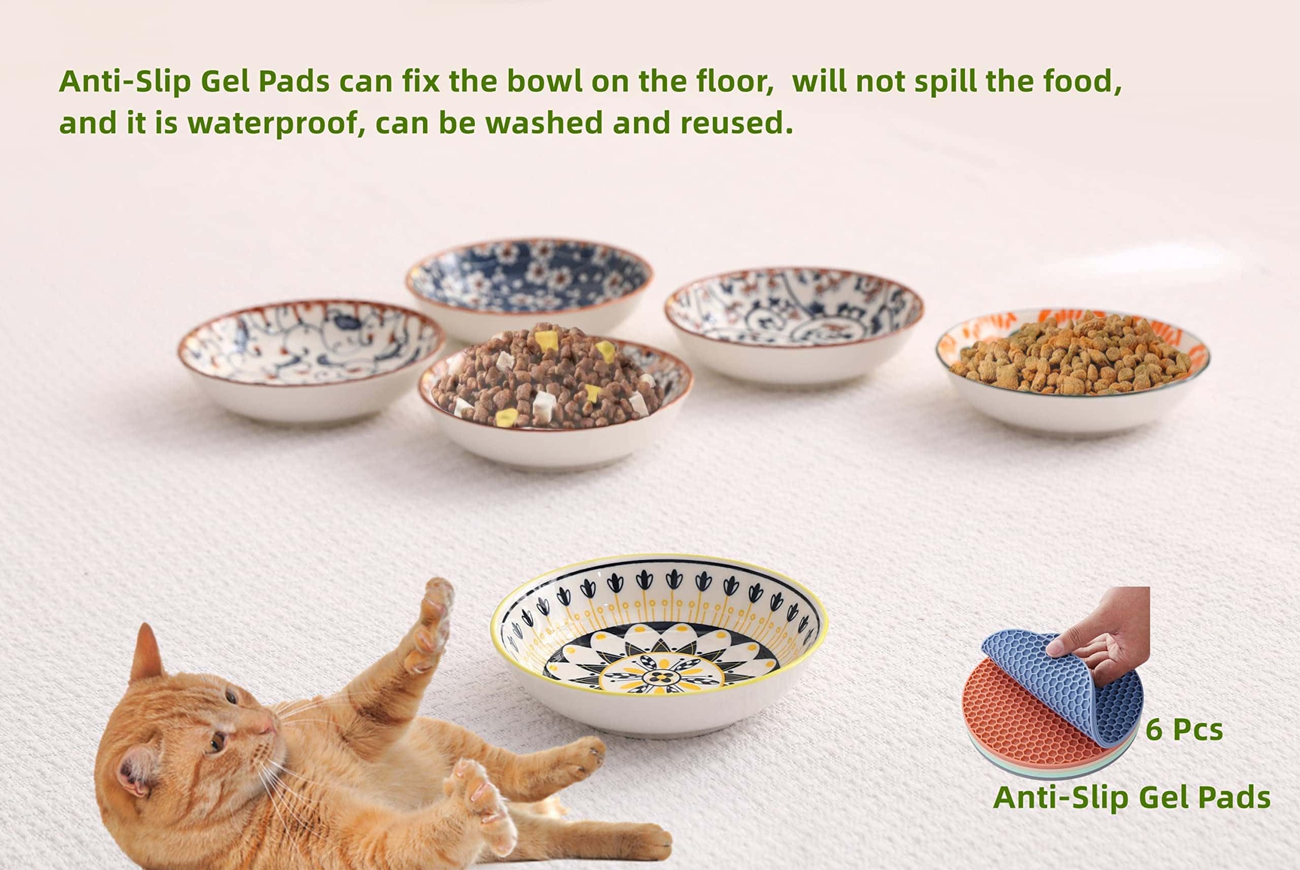 ZYUTONG microwave-safe cat bowls allow warming meals safely and easily