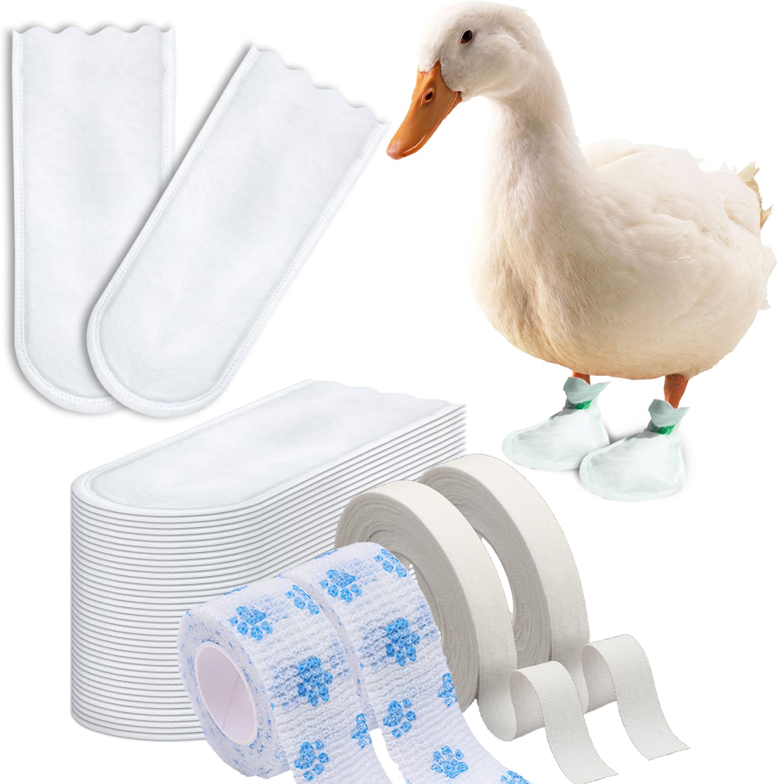 ZZBUY 40-pack duck care supplies for households with several ducks