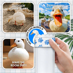 ZZBUY duck-foot bandages blue pack keep feet clean during recovery