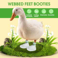 ZZBUY waterproof anti-slip duck boots guard feet on wet ground